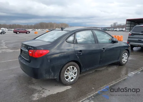 2010 Hyundai Elantra Gls from USA, damaged, VIN KMHDU4AD2AU157789